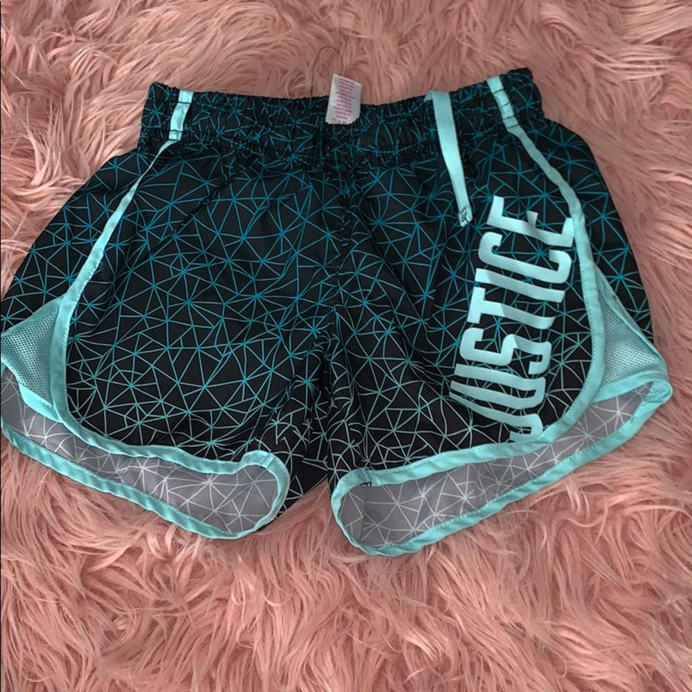 matching active wear shorts